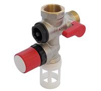 Comap 889006-01 Grupo de Seguridad 889 latón Recto para Calentador de Agua, acumulus - 20 x 27 o 3/4", Gris