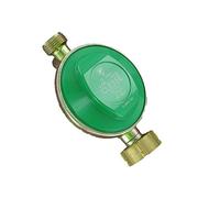 Comap S651181 Regulador de Gas Seguridad roscada-NF 28 mbar-1,3 kg/h-Botella butano 13 kg, Verde