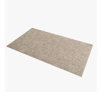 Comart, Alfombra de Cocina con Base Antideslizante de Goma, fácil de Limpiar, Absorbente, de poliéster Trenzado súper Resistente, Moderna para Pasillo, Color Beige, 50 x 120 cm