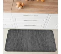 Comart, Nancy - Alfombra de Cocina, de decoración, Tejido de Chenilla, Color Liso, Antideslizante, Gris, 50 x 75 cm