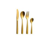 Comas 6324 BCN Colors 18% 24 Piezas Doradas, Acero Inoxidable, 30 x 0,3 x 30 cm