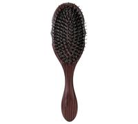 Comb de masaje, Comb Compact Air Cushion Comb, Hair Styling Comb, Head Massage Comb, Promotes Scalp, Oval Natural Boar Bristle Hair Brush Comb, Hair Care Comb for Relaxing Head Muscles