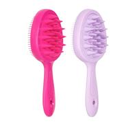 Comb de masaje desenredante, cepillo portátil para el cuero cabelludo, pelo multifunción, 7,24 x 2,76 x 1,85 pulgadas y masajeador para rutina de ducha diaria, cuidado del cabello, ideal para todas