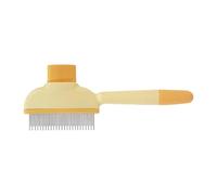 Comb for Dogs, Teeth Metal Pet Grooming Tool, Adorable Knots and Mats Remover for Short and Long Haired Breeds, Deshedding Comb for Cats and Dogs, 1 Piece