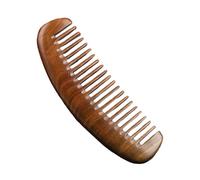 Comb Wooden para mujeres, hecho a mano, desenredante de pelo de sándalo, peine ergonómico para el cabello, comb de pelo rizado, peine de pelo natural, desenredador de pelo, masajeador de pelusa para