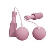 Comba para Saltar Cross Training Deportes Interiores Y Al Aire Libre Que Saltan Inalámbricos De La Bola Del Peso Salta Sin Cuerda Entrenamiento Aptitud Interior Deporte(Pink)