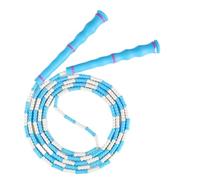 Comba para Saltar Cross Training Equipo Aeróbico Ajustable Del Ejercicio De La Cuerda Que Salta Aptitud Lujo Bambú Deporte(Blue)