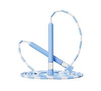 Comba para Saltar Cross Training Equipo Ajustable De Bambú Del Entrenamiento Ejercicio Los Deportes La Cuerda Que Salta Aptitud Deporte(Blue)