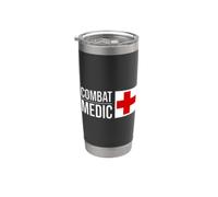COMBAT MEDIC ESPECIALISTA EJÉRCITO FUERZAS ARMADAS Vaso térmico de acero inoxidable de doble pared
