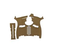 Combat Textiles Envoltura protectora para SIG P320 tamaño completo (no seguro, verde Ranger)