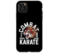 Combate Karate Fierce Tiger Osaka Japón Carcasa para iPhone 11 Pro Max