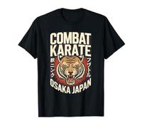 Combate Karate Japan Tiger Spirit Camiseta