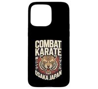 Combate Karate Japan Tiger Spirit Carcasa para iPhone 15 Pro Max