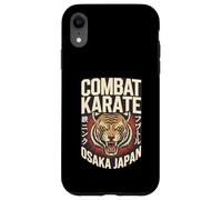 Combate Karate Japan Tiger Spirit Carcasa para iPhone XR