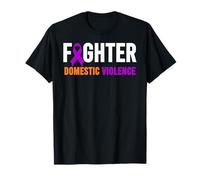 Combatiente contra la Violencia doméstica - Concientización sobre la Violencia doméstica Camiseta