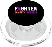 Combatiente contra la Violencia doméstica - Concientización sobre la Violencia doméstica PopSockets PopGrip para MagSafe