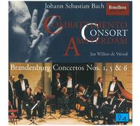 COMBATTIMENTO CONSORT AMSTERDAM - BRANDENBURG CONCERTOS 1+5+6