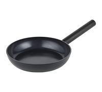 Combekk 211128.02 Recycled Aluminium Frying Pan, Non-Stick Induction Hob Suitable Large Cooking Pan, Ceramic Coating, Strong And Durable, Deep Rounded Sides For Less Mess, 28 cm, Black