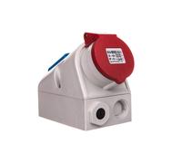 Combi 16A 5P 400V + 2P+Z 230V enchufe fijo IP44 TORNILLO 1015