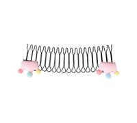 Combina para el cabello para mujeres cabello fino, peines para el cabello para mujeres decorativas | Clips de flequillo de la corona de flores - Combs laterales para el peinado decorativo accesorios p