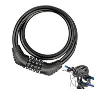 Combinacide bloqueo de bicicletas | Combinación de servicio pesado Bloqueo de bicicleta contra el robo | Equipo de ciclismo para adolescentes adultos Juvenil Road City Montain Rack Skateboard Manillar