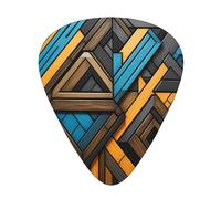 Combinación de bloques de construcción, paquete de 12 púas de guitarra, 4 piezas en cada uno de los 3 tamaños, adecuadas para una amplia gama de instrumentos de cuerda