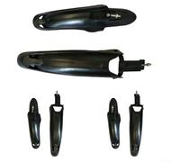 Combinación de guardabarros delantero y trasero para bicicletas de montaña de 24/26 pulgadas fabricado con plástico PP fiable