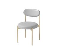 Combinación de mesa y silla de sofá, banco tapizado de asentamiento, sofá de acento de asiento de amor sintético, para sala de estar de cocina sala de estar Western Restaurant Cafe Grey-74 * 45 *