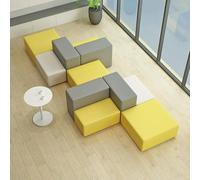 Combinación de sofá simple y moderna, asientos modulares for recepción de hotel, edificio de oficinas, área de descanso de empresa y sala de oficina, muebles de decoración prácticos y elegantes(B)