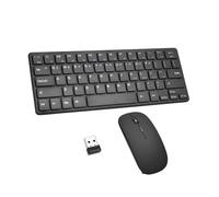 Combinación de teclado - Set inalámbrico 2.4G, dispositivo silencioso | Kit estándar compatible con PC portátil portátil, uso doméstico u oficina