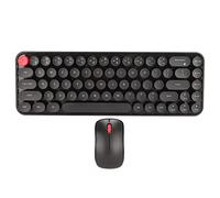 Combinación de Teclado y Mouse para Máquina de Escribir, Transmisión Estable de 2,4 GHz, Teclado de Máquina de Escribir Retro dpi Ajustable con Batería, Teclas Desmontables para