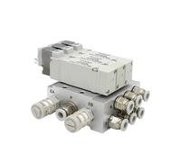 Combinación De Válvulas Solenoides Tipo SY5140 Válvula De Control De Cilindro Único Controlado Electrónicamente SY5140-5LZD SY5140-6LZD(9 Stations)