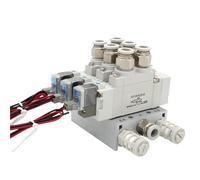 Combinación De Válvulas Solenoides Tipo SY7120 Válvula De Control De Cilindro Única Controlada Electrónicamente SY7120-5LZD-01 SY7120-6LZD-01(SY7120-5LZD-02 6mm)