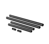 Combinación de varillas de aleación de aluminio negro SmallRig 1659 de 15 mm con rosca M12