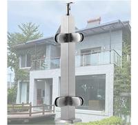 Combinación libre De barandillas de vidrio for piscina de balcón, columnas y pasamanos de paneles de vidrio, varillas de soporte de pasamanos de escaleras(Corner Post,85cm)