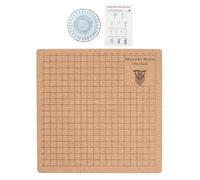 Combinación | Pizarra para proyectos portátil 8X8 pulgadas/20X20 cm con Rejillas y Pernos,CREA Creaciones con y anudamientos, Tabla para Reutilizable con Instrucciones para la Mesa