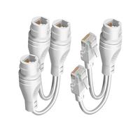 Combinador divisor Ethernet para configuraciones de red simples en el hogar, oficina, entorno mejora el diseño de la red