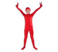 Combinaison intégrale élastique sans couture pour costumes de scène et cosplay, tissu respirant extensible dans les quatre sens, adaptée aux adultes et adolescents pour performances et événements
