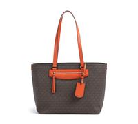 Combinando sin esfuerzo la elegancia casual con un estilo contemporáneo, este bolso tote Michael Kors Travel Medium está fabricado con suave piel sintética que garantiza calidad duradera y un aspecto 