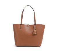 Combinando sin esfuerzo la elegancia con la practicidad, este bolso tote de Ralph Lauren captura la esencia del estilo contemporáneo. Fabricado con suave piel sintética, ofrece un aspecto refinado y a