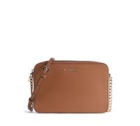 Combinando sin esfuerzo la elegancia informal con un estilo contemporáneo, este bolso bandolera Michael Kors Jet Set está hecho de cuero de vaca suave y granuloso que garantiza durabilidad y un atract