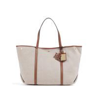 Combinando sin esfuerzo las tendencias actuales de moda con una elegancia atemporal, este bolso tote grande Lauren Ralph Lauren en suave algodón ofrece un estilo versátil para el día a día. Su amplio