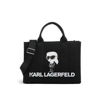 Combinando sin esfuerzo un estilo moderno con un diseño práctico, este bolso Karl Lagerfeld de la serie Ikon está fabricado con lona suave que ofrece durabilidad y un aspecto refinado. Su espacioso co