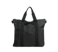 Combinando sin esfuerzo un estilo moderno con un diseño práctico, este bolso tote de Rains está hecho de poliuretano suave y poliéster con un acabado recubierto y repelente al agua que garantiza durab