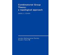 Combinatorial Group Theory: A Topological Approach: 14 (London Mathematical Society Student Texts, Series Number 14)