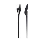 Combinazione K Nife Fork E Bacchette, Usi Multipli, 18,5x2,5x2cm, Set Di Posate Portatili, Kit Di Utensili Da Viaggio, Comoda Pulizia, Per Il Lavoro Per Pranzo Scuola Da Picnic Campeggio Escursionismo
