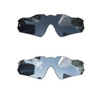 Combine8 Lentes de repuesto para gafas de sol Oakley Radar EV Pitch OO9211, color negro y titanio plateado