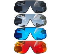 Combine8 Lentes de repuesto para gafas de sol Oakley Sutro Lite OO9463/Sutro Lite Asian Fit (AF) OO9463A, color negro + titanio plateado + azul hielo + rojo fuego
