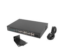 COMBO CONMUTADOR 16X 100 MB POE+/2X NO RSFE-16P-2C-250