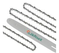 Combo de barra de motosierra y cadena de 16 pulgadas para Stihl MS170, MS171, MS180c, MS250, MS192, HT130, HT131, HT250, repuesto de motosierra para Stihl 3005-008-3913, 63PM355 (3 cadenas + 1 bar)